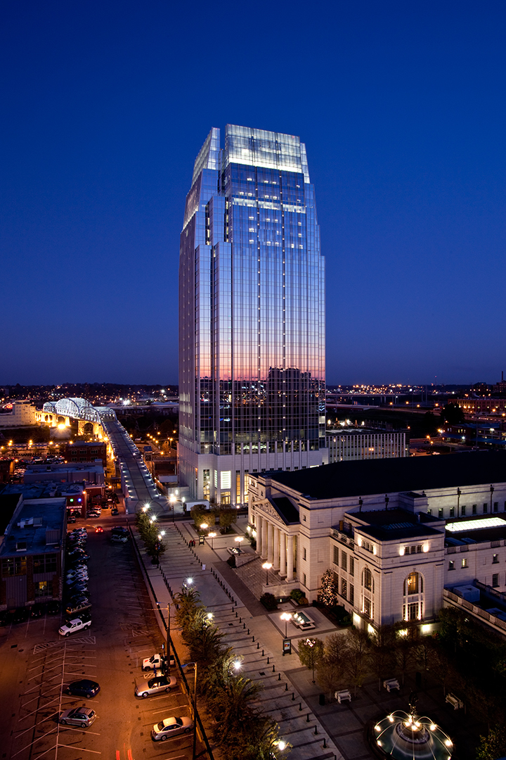 The Pinnacle at Symphony Place office building in downtown Nashville, TN